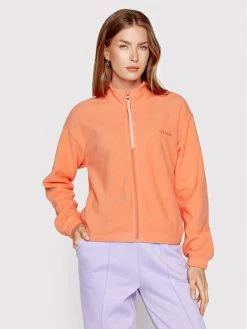 Sprandi Γυναίκες Μπλούζες Fleece Fleece SP22-POLD523 Πορτοκαλί Regular Fit