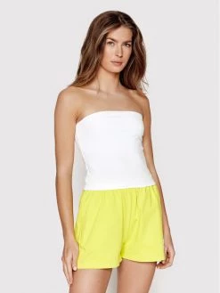 Sprandi Γυναίκες Tops Τοπ SP22-TPD210 Λευκό Slim Fit