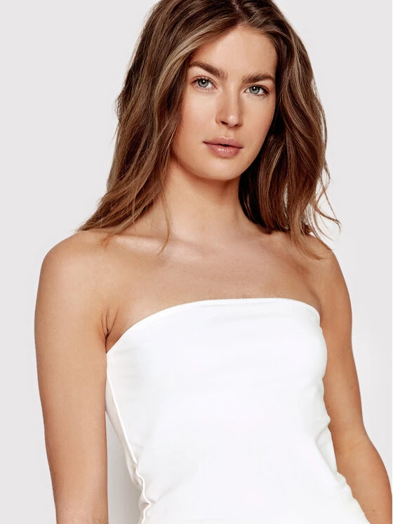 Sprandi Γυναίκες Tops Τοπ SP22-TPD210 Λευκό Slim Fit 6 Sprandi Γυναίκες Tops Τοπ SP22-TPD210 Λευκό Slim Fit - Image 4