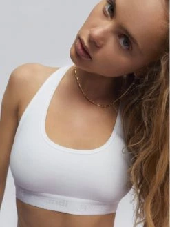 Sprandi Γυναίκες Αθλητικά Σουτιέν Σουτιέν τοπ SS21-BRA002 Λευκό