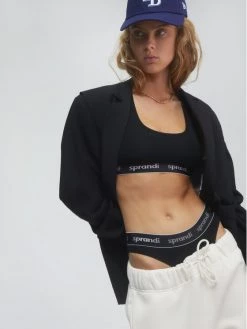 Sprandi Γυναίκες Αθλητικά Σουτιέν Σουτιέν τοπ SS21-BRA001 Μαύρο