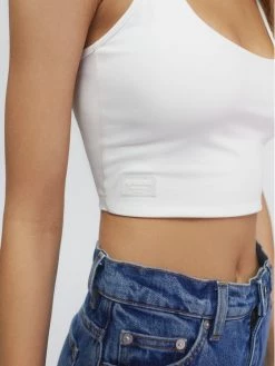 Sprandi Γυναίκες Tops Τοπ SS21-TTD006 Λευκό Slim Fit -Sprandi Εκπτώσεις unnamed file 137