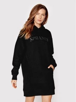 Sprandi Γυναίκες Μπλούζες Χωρίς Φερμουάρ Μπλούζα SP22-SUD512 Μαύρο Regular Fit