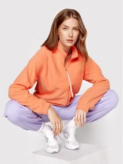 Sprandi Γυναίκες Μπλούζες Fleece Fleece SP22-POLD523 Πορτοκαλί Regular Fit -Sprandi Εκπτώσεις unnamed file 16