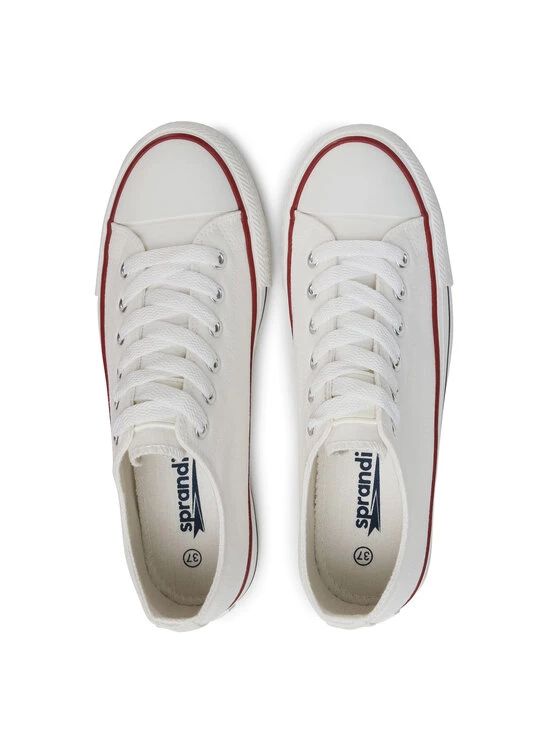 Sprandi Γυναίκες Κοντά Sneakers Sneakers WP40-CZ030-1 Λευκό 8 Sprandi Γυναίκες Κοντά Sneakers Sneakers WP40-CZ030-1 Λευκό - Image 6