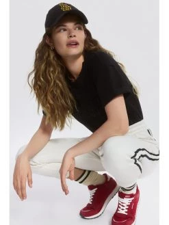 Sprandi Γυναίκες Παντελόνια Φόρμας Παντελόνι φόρμας AW21-SJD014 Λευκό Regular Fit -Sprandi Εκπτώσεις unnamed file 170