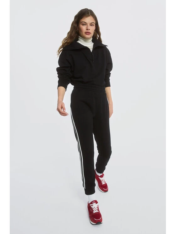 Sprandi Γυναίκες Παντελόνια Φόρμας Παντελόνι φόρμας AW21-SJD020 Μαύρο Regular Fit 3 Sprandi Γυναίκες Παντελόνια Φόρμας Παντελόνι φόρμας AW21-SJD020 Μαύρο Regular Fit