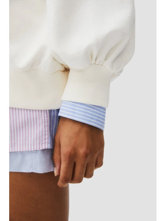 Sprandi Γυναίκες Μπλούζες Μπλούζα AW21-BJD019 Λευκό Oversize 6 Sprandi Γυναίκες Μπλούζες Μπλούζα AW21-BJD019 Λευκό Oversize - Image 4