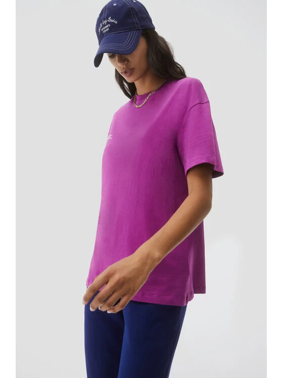 Sprandi Γυναίκες T-shirts T-Shirt AW21-TSD006 Μωβ Regular Fit 6 Sprandi Γυναίκες T-shirts T-Shirt AW21-TSD006 Μωβ Regular Fit - Image 4