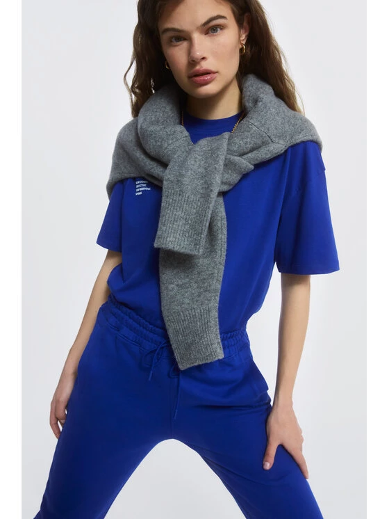 Sprandi Γυναίκες Παντελόνια Φόρμας Παντελόνι φόρμας AW21-SJM001 Μπλε Regular Fit 4 Sprandi Γυναίκες Παντελόνια Φόρμας Παντελόνι φόρμας AW21-SJM001 Μπλε Regular Fit - Image 2