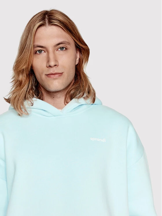 Sprandi Άνδρες Μπλούζες Χωρίς Φερμουάρ Μπλούζα SP22-BLU201 Μπλε Oversize 6 Sprandi Άνδρες Μπλούζες Χωρίς Φερμουάρ Μπλούζα SP22-BLU201 Μπλε Oversize - Image 4