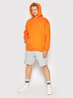 Sprandi Άνδρες Μπλούζες Χωρίς Φερμουάρ Μπλούζα Unisex SP22-BLU202 Πορτοκαλί Oversize -Sprandi Εκπτώσεις unnamed file 235