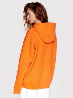 Sprandi Άνδρες Μπλούζες Χωρίς Φερμουάρ Μπλούζα Unisex SP22-BLU202 Πορτοκαλί Oversize -Sprandi Εκπτώσεις unnamed file 236