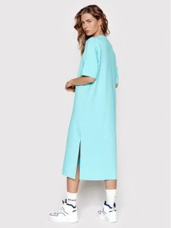 Sprandi Γυναίκες Φορέματα Φόρεμα καθημερινό SP22-SUD101 Μπλε Oversize -Sprandi Εκπτώσεις unnamed file 251