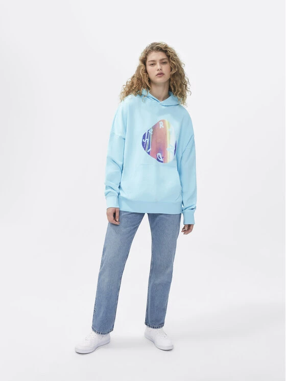 Sprandi Γυναίκες Μπλούζες Μπλούζα SP22-BLD121 Μπλε Relaxed Fit 4 Sprandi Γυναίκες Μπλούζες Μπλούζα SP22-BLD121 Μπλε Relaxed Fit - Image 2