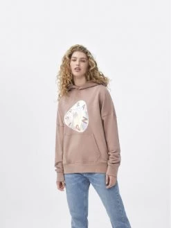 Sprandi Γυναίκες Μπλούζες Μπλούζα SP22-BLD120 Καφέ Relaxed Fit