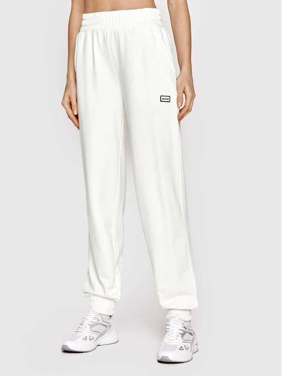 Sprandi Γυναίκες Παντελόνια Φόρμας Παντελόνι φόρμας SP22-SPD551 Λευκό Regular Fit 3 Sprandi Γυναίκες Παντελόνια Φόρμας Παντελόνι φόρμας SP22-SPD551 Λευκό Regular Fit