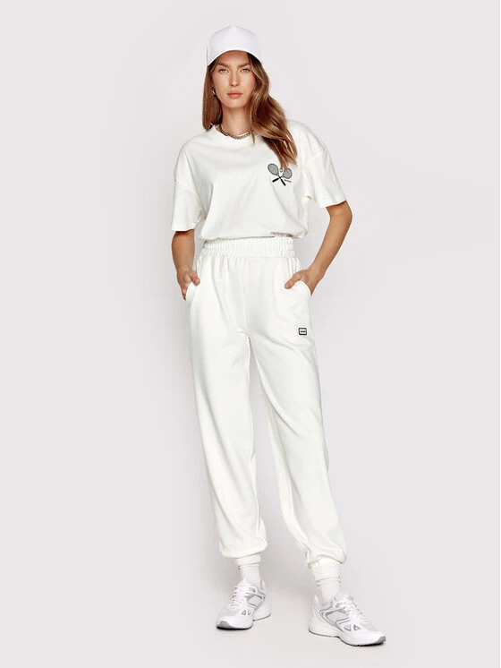 Sprandi Γυναίκες Παντελόνια Φόρμας Παντελόνι φόρμας SP22-SPD551 Λευκό Regular Fit 8 Sprandi Γυναίκες Παντελόνια Φόρμας Παντελόνι φόρμας SP22-SPD551 Λευκό Regular Fit - Image 6