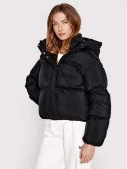 Sprandi Γυναίκες Χειμωνιάτικα Μπουφάν Μπουφάν πουπουλένιο SP22-KUD511 Μαύρο Relaxed Fit