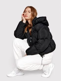 Sprandi Γυναίκες Χειμωνιάτικα Μπουφάν Μπουφάν πουπουλένιο SP22-KUD511 Μαύρο Relaxed Fit -Sprandi Εκπτώσεις unnamed file 2822