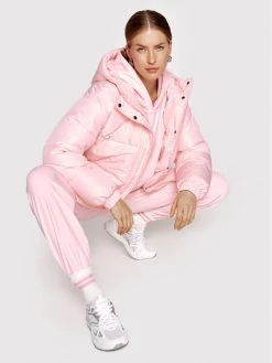 Sprandi Γυναίκες Παντελόνια Φόρμας Παντελόνι φόρμας Velvet SP22-SPD511 Ροζ Regular Fit -Sprandi Εκπτώσεις unnamed file 2846