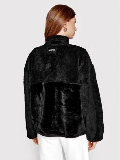 Sprandi Γυναίκες Μπλούζες Fleece Fleece SP22-POLD540 Μαύρο Regular Fit -Sprandi Εκπτώσεις unnamed file 2861