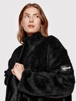 Sprandi Γυναίκες Μπλούζες Fleece Fleece SP22-POLD540 Μαύρο Regular Fit -Sprandi Εκπτώσεις unnamed file 2862