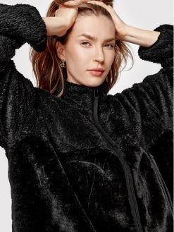 Sprandi Γυναίκες Μπλούζες Fleece Fleece SP22-POLD540 Μαύρο Regular Fit -Sprandi Εκπτώσεις unnamed file 2863