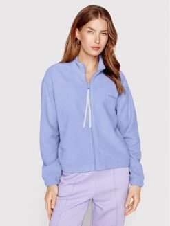 Sprandi Γυναίκες Μπλούζες Fleece Fleece SP22-POLD521 Μωβ Regular Fit