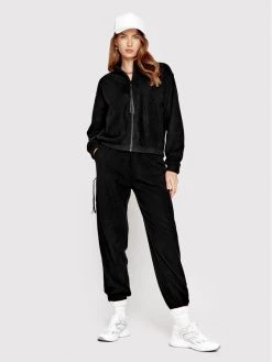 Sprandi Γυναίκες Μπλούζες Fleece Fleece SP22-POLD522 Μαύρο Regular Fit -Sprandi Εκπτώσεις unnamed file 2900