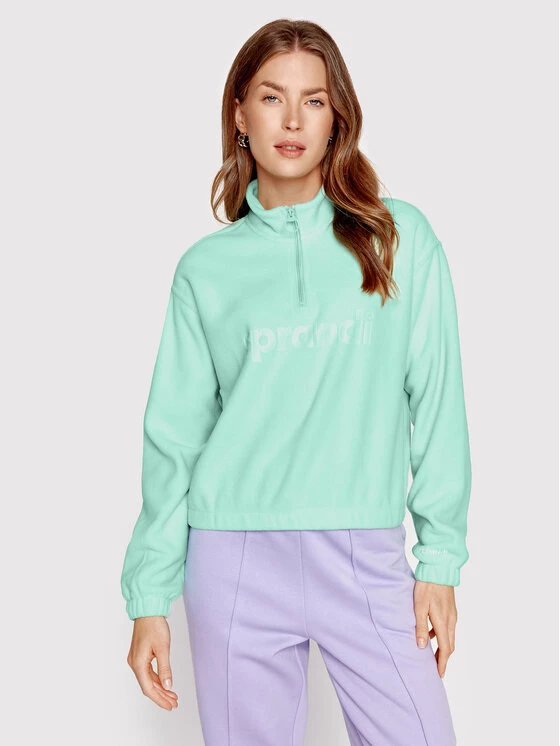 Sprandi Γυναίκες Μπλούζες Fleece Fleece SP22-POLD511 Πράσινο Regular Fit 3 Sprandi Γυναίκες Μπλούζες Fleece Fleece SP22-POLD511 Πράσινο Regular Fit