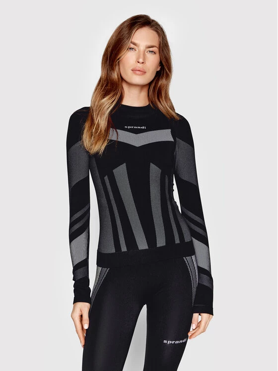 Sprandi Γυναίκες Μπλουζάκια Μπλουζάκι THERMO SP22-TSDL513 Μαύρο Slim Fit 3 Sprandi Γυναίκες Μπλουζάκια Μπλουζάκι THERMO SP22-TSDL513 Μαύρο Slim Fit