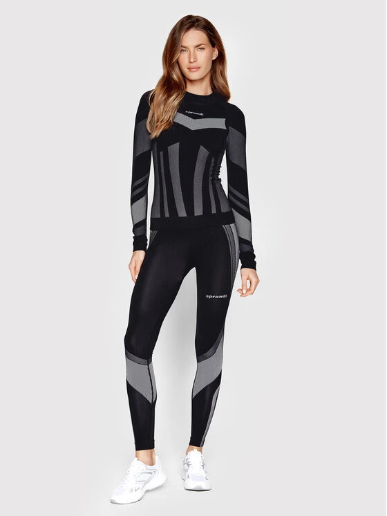 Sprandi Γυναίκες Μπλουζάκια Μπλουζάκι THERMO SP22-TSDL513 Μαύρο Slim Fit 4 Sprandi Γυναίκες Μπλουζάκια Μπλουζάκι THERMO SP22-TSDL513 Μαύρο Slim Fit - Image 2