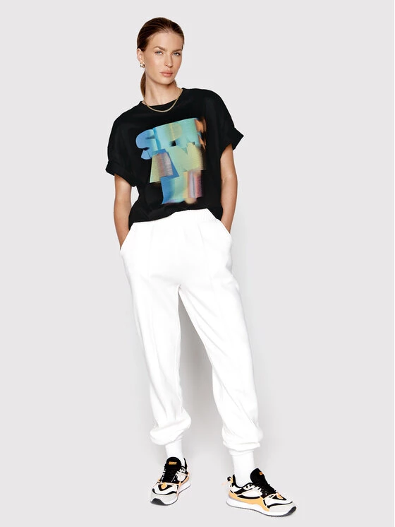 Sprandi Γυναίκες T-shirts T-Shirt SP22-TSD511 Μαύρο Relaxed Fit 4 Sprandi Γυναίκες T-shirts T-Shirt SP22-TSD511 Μαύρο Relaxed Fit - Image 2