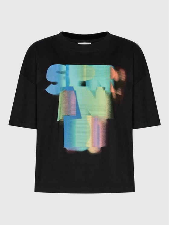 Sprandi Γυναίκες T-shirts T-Shirt SP22-TSD511 Μαύρο Relaxed Fit 7 Sprandi Γυναίκες T-shirts T-Shirt SP22-TSD511 Μαύρο Relaxed Fit - Image 5