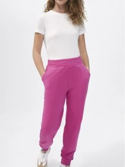 Sprandi Γυναίκες Παντελόνια Φόρμας Παντελόνι φόρμας SP22-SPD102 Ροζ Relaxed Fit