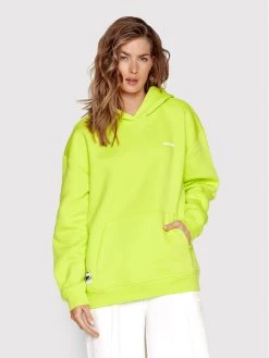 Sprandi Άνδρες Μπλούζες Χωρίς Φερμουάρ Μπλούζα Unisex SP22-BLU200 Πράσινο Oversize