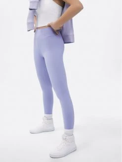 Sprandi Γυναίκες Κολάν SP22-LEGD102 Μωβ Slim Fit