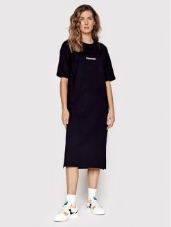 Sprandi Γυναίκες Φορέματα Φόρεμα καθημερινό SP22-SUD100 Μαύρο Oversize