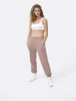 Sprandi Γυναίκες Παντελόνια Φόρμας Παντελόνι φόρμας SP22-SPD101 Καφέ Relaxed Fit