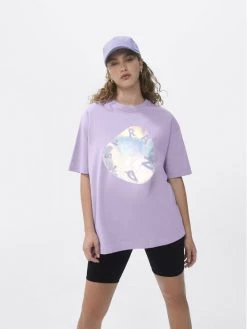 Sprandi Γυναίκες T-shirts T-Shirt SP22-TSD101 Μωβ Relaxed Fit 10 Sprandi Γυναίκες T-shirts T-Shirt SP22-TSD101 Μωβ Relaxed Fit -Sprandi Εκπτώσεις unnamed file 316