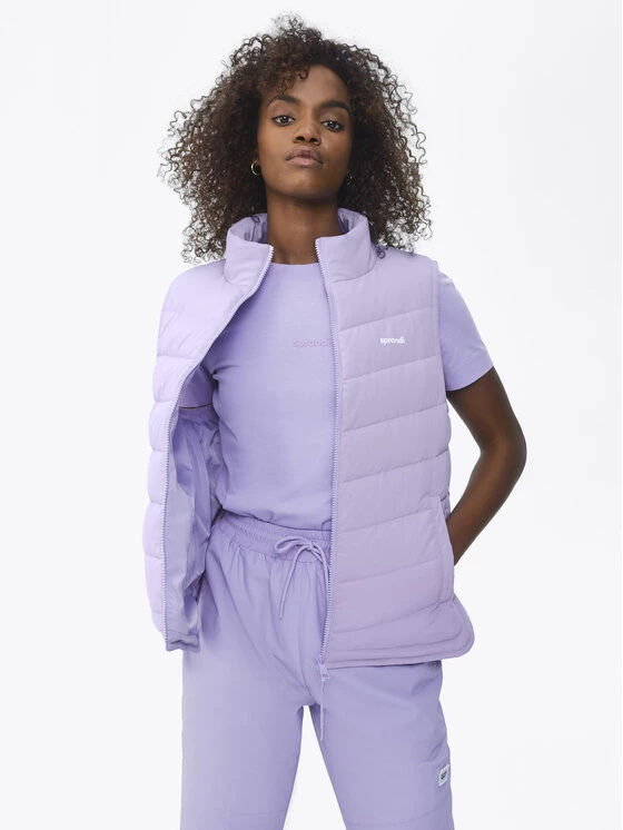 Sprandi Γυναίκες Γιλέκα Γιλέκο SP22-KAD101 Μωβ Regular Fit 3 Sprandi Γυναίκες Γιλέκα Γιλέκο SP22-KAD101 Μωβ Regular Fit