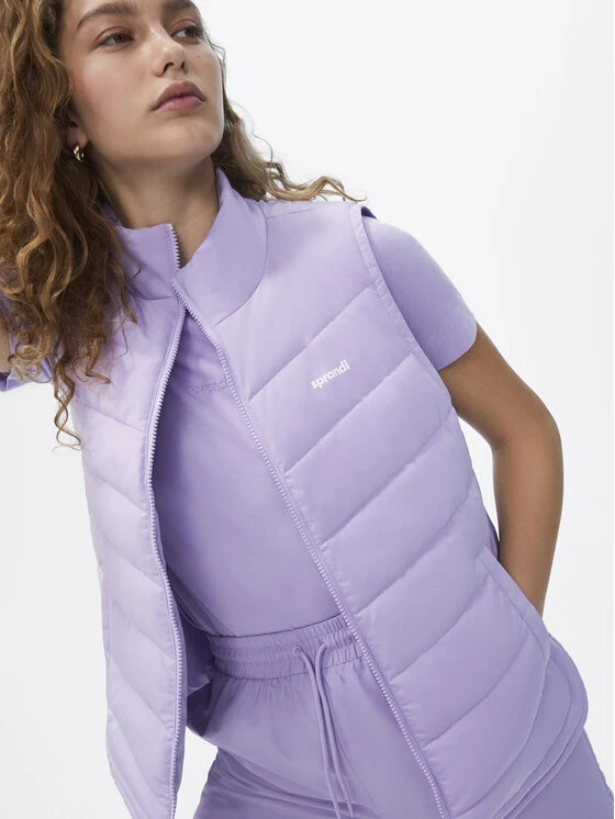 Sprandi Γυναίκες Γιλέκα Γιλέκο SP22-KAD101 Μωβ Regular Fit 5 Sprandi Γυναίκες Γιλέκα Γιλέκο SP22-KAD101 Μωβ Regular Fit - Image 3