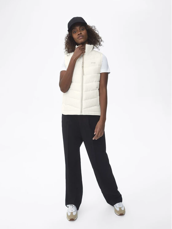 Sprandi Γυναίκες Γιλέκα Γιλέκο SP22-KAD100 Λευκό Regular Fit 8 Sprandi Γυναίκες Γιλέκα Γιλέκο SP22-KAD100 Λευκό Regular Fit - Image 6