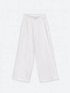 Sprandi Γυναίκες Υφασμάτινα Παντελόνια Παντελόνι υφασμάτινο SP22-SPD001 Λευκό Relaxed Fit -Sprandi Εκπτώσεις unnamed file 3235