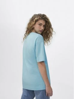 Sprandi Γυναίκες T-shirts T-Shirt SP22-TSD100 Μπλε Relaxed Fit -Sprandi Εκπτώσεις unnamed file 329