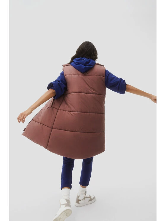 Sprandi Γυναίκες Γιλέκα Γιλέκο AW21-KJD007 Ροζ Regular Fit 4 Sprandi Γυναίκες Γιλέκα Γιλέκο AW21-KJD007 Ροζ Regular Fit - Image 2