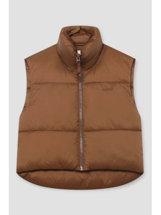 Sprandi Γυναίκες Γιλέκα Γιλέκο AW21-KJD004 Καφέ Regular Fit 7 Sprandi Γυναίκες Γιλέκα Γιλέκο AW21-KJD004 Καφέ Regular Fit - Image 5