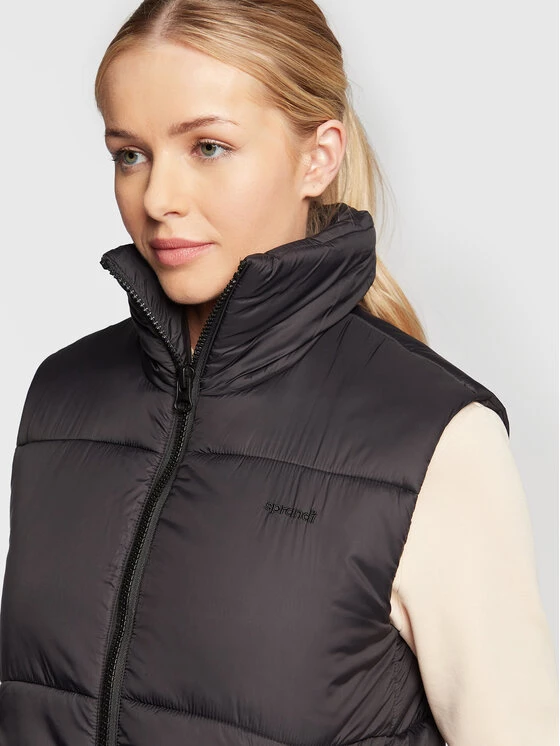 Sprandi Γυναίκες Γιλέκα Γιλέκο AW21-KJD006 Μαύρο Regular Fit 6 Sprandi Γυναίκες Γιλέκα Γιλέκο AW21-KJD006 Μαύρο Regular Fit - Image 4