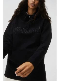 Sprandi Γυναίκες Μπλούζες Χωρίς Φερμουάρ Μπλούζα AW21-SUD009 Μαύρο Relaxed Fit